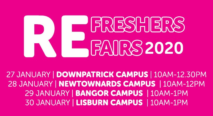 Refreshers-Fair dates, times and locations